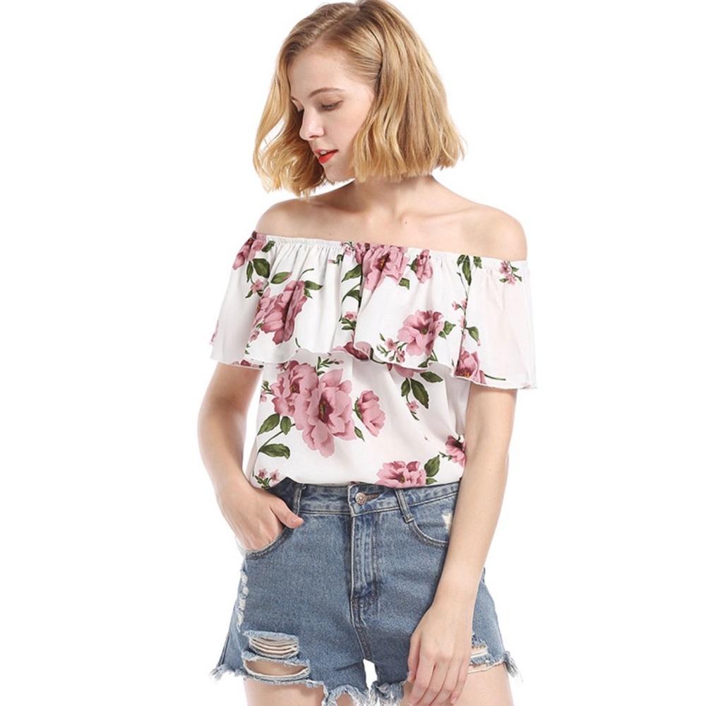 Loose, Off the Shoulder Top